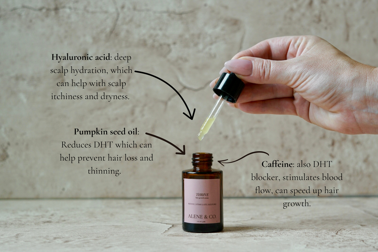 Thrive | healthy hair growth serum