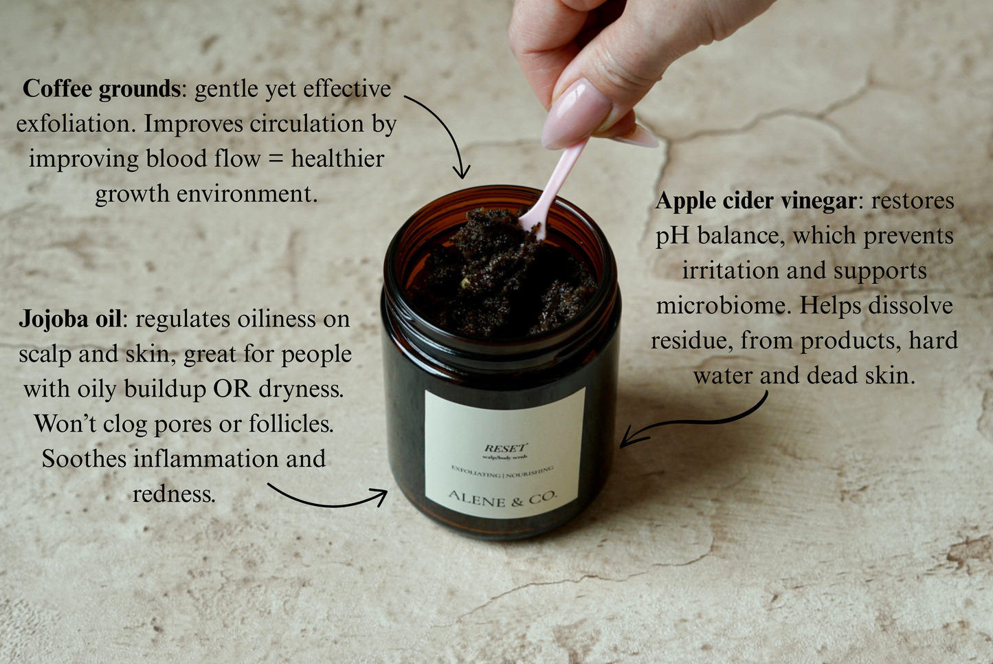 Reset | scalp & body scrub